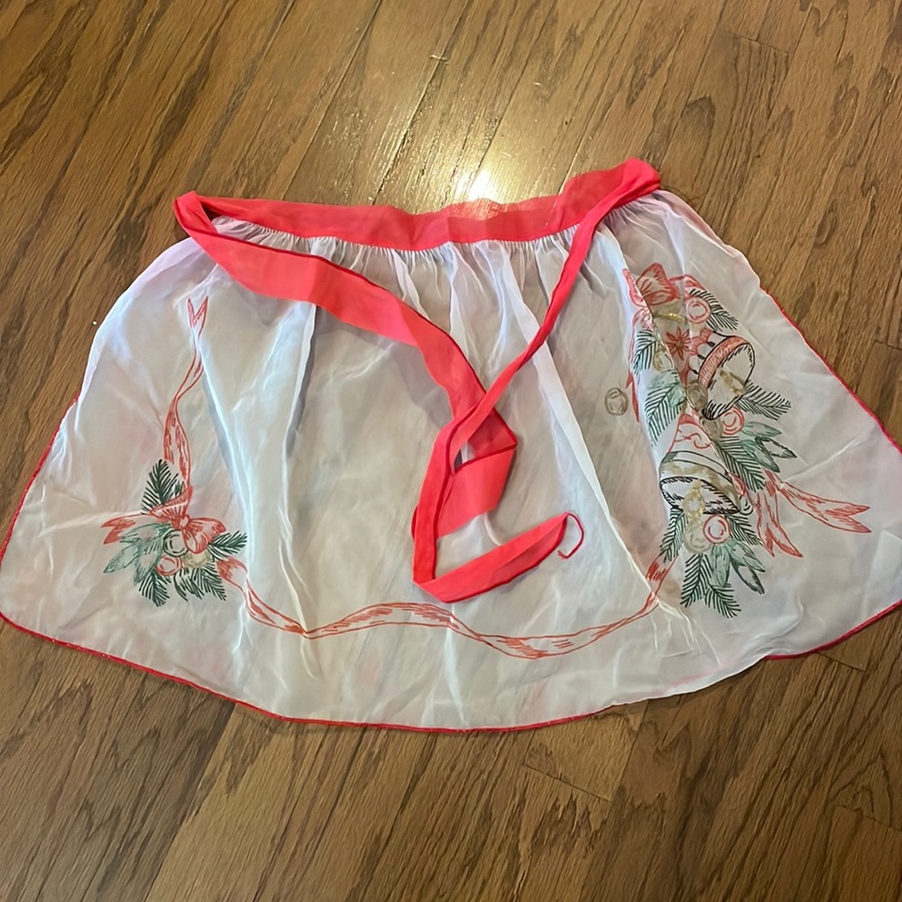 Vintage Christmas Apron